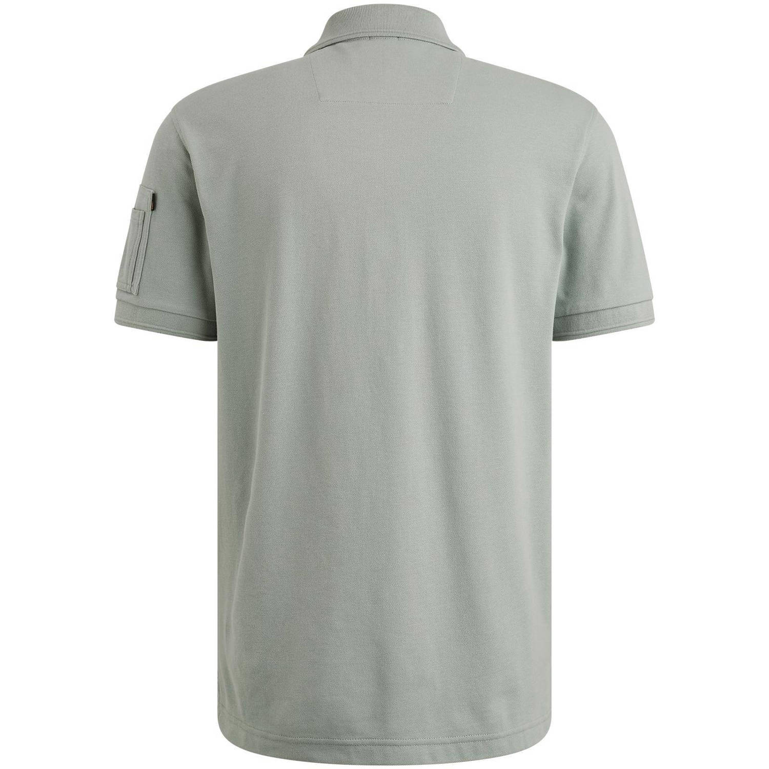 PME Legend regular polo grijsblauw