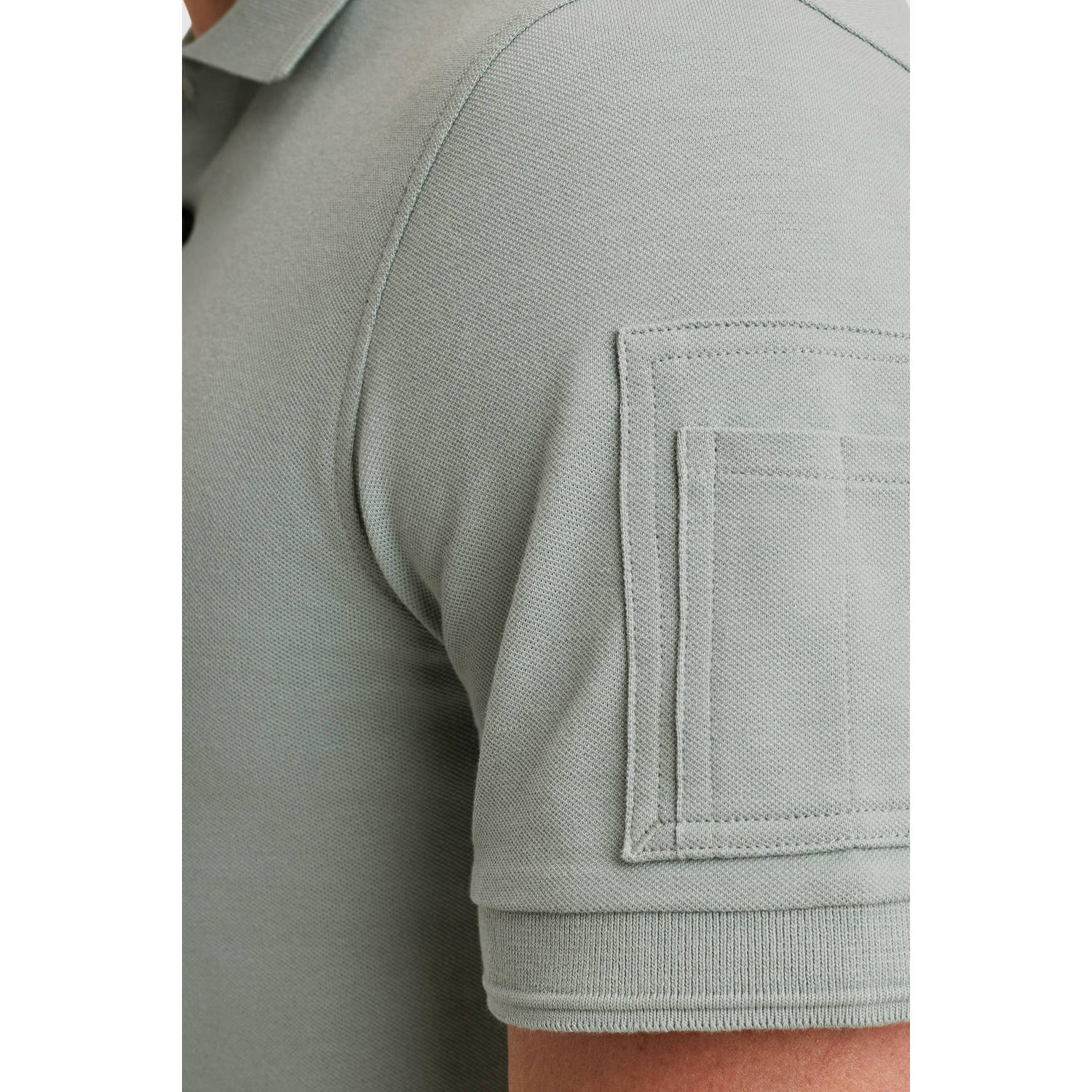 PME Legend regular polo grijsblauw