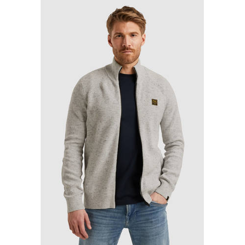 PME Legend gebreid vest grijs afbeelding