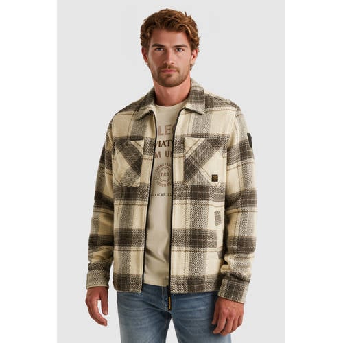PME Legend overshirt beige afbeelding