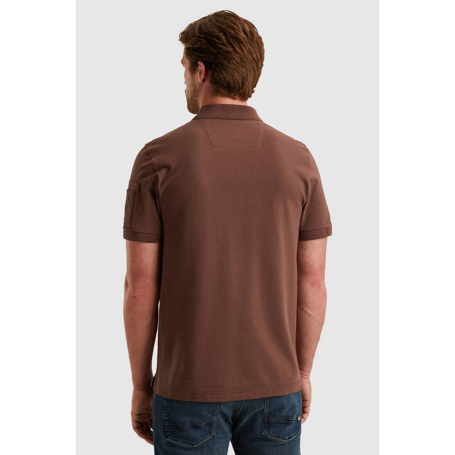 PME Legend regular polo roodbruin
