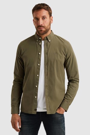 regular casual overhemd AMERICAN CLASSIC groen