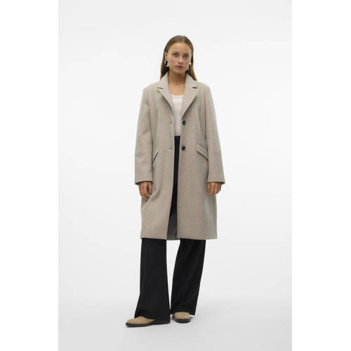 VERO MODA winterjas lichtbruin afbeelding