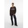 VERO MODA pullover met zebraprint bruin