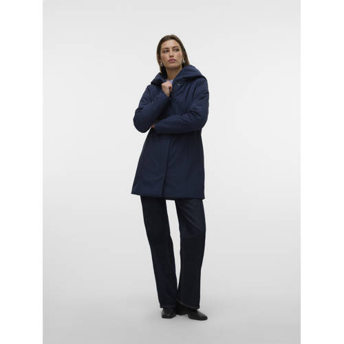 VERO MODA gewatteerde jas donkerblauw afbeelding