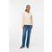 VERO MODA sweater ecru met parels