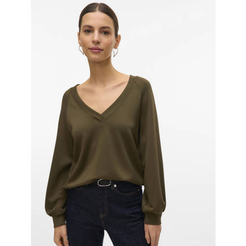 VERO MODA top donkergroen afbeelding