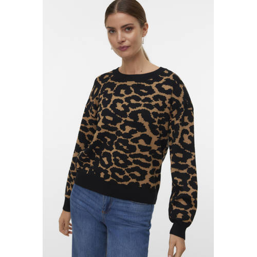 VERO MODA gebreide trui zwart afbeelding