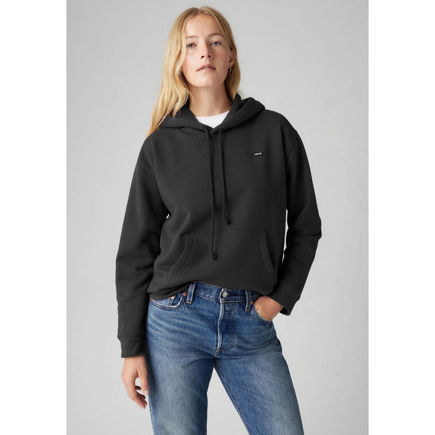 Levi's hoodie zwart