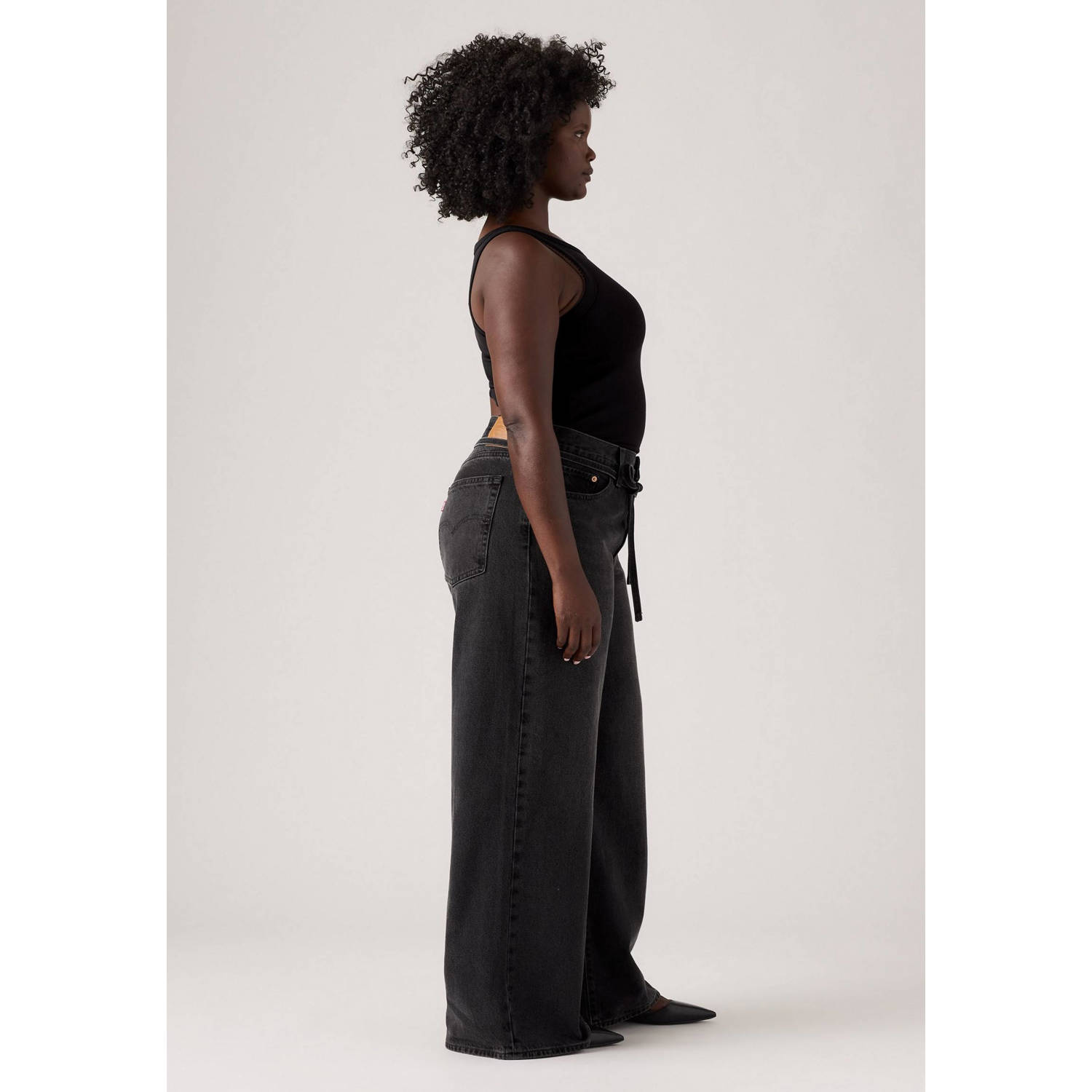 Levi's XL STRAIGHT high waist wide leg jeans