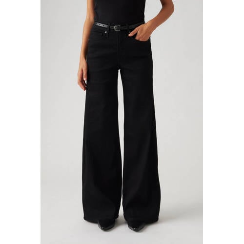 Levi's 318 shaping mid waist wide leg jeans afbeelding