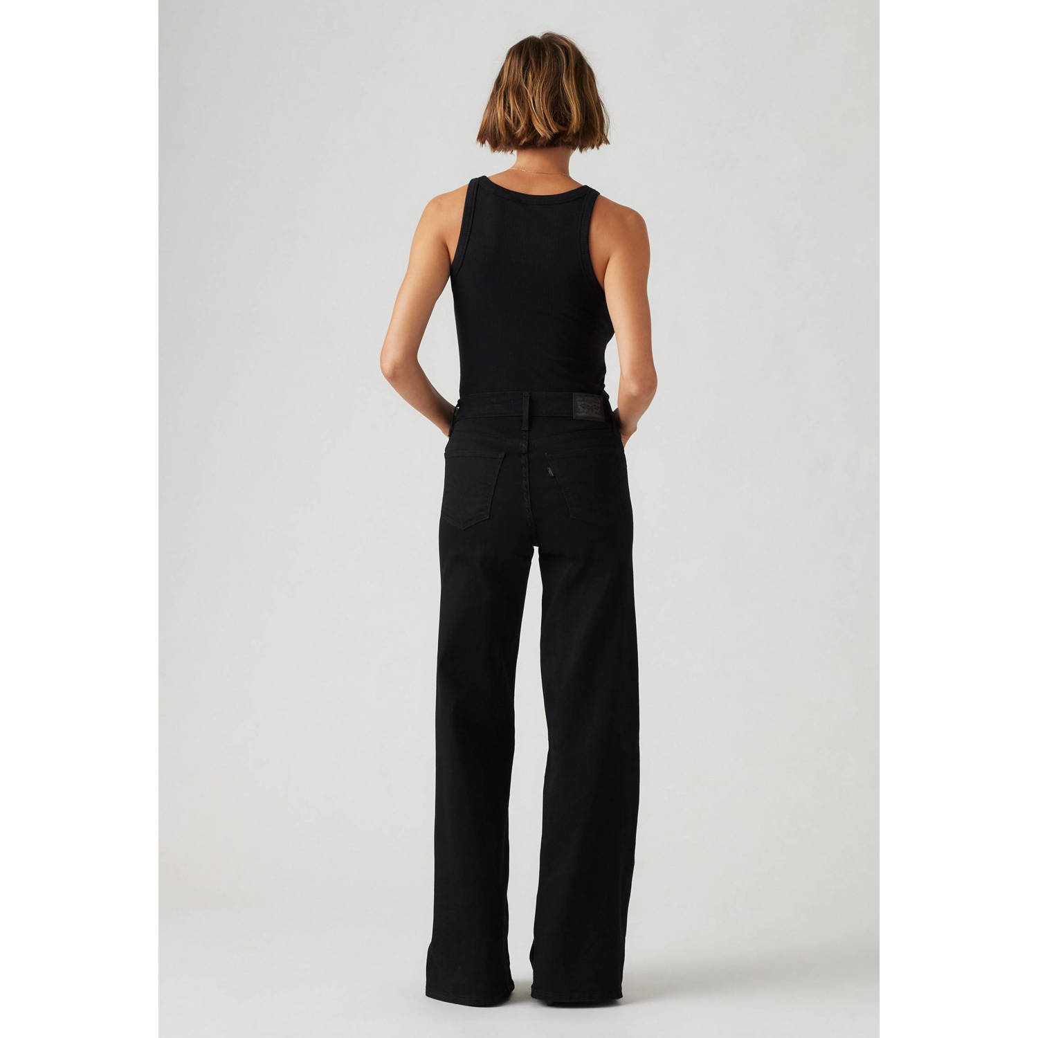 Levi's high waist wide leg jeans
