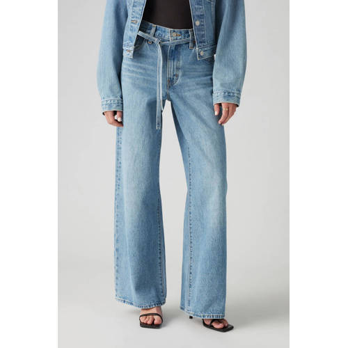 Levi's XL STRAIGHT high waist wide leg jeans afbeelding