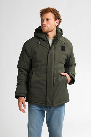parka donkergroen