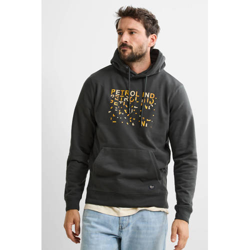Petrol Industries hoodie grijs afbeelding