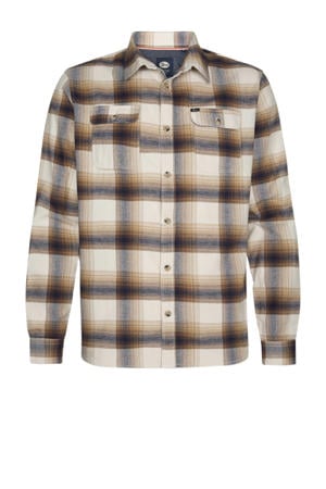 casual overhemd beige