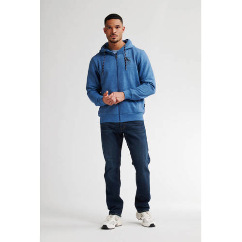 Petrol Industries sweatvest blauw afbeelding