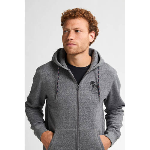 Petrol Industries sweatvest grijs afbeelding