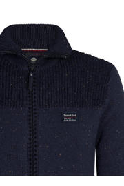 thumbnail: Petrol Industries vest gebreid blauw