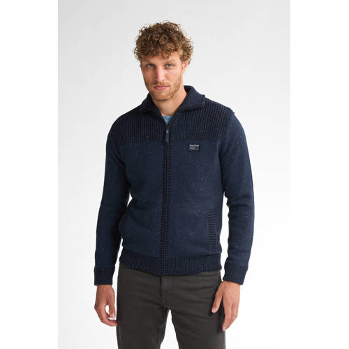 Petrol Industries vest gebreid blauw afbeelding