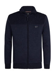 thumbnail: Petrol Industries vest gebreid blauw