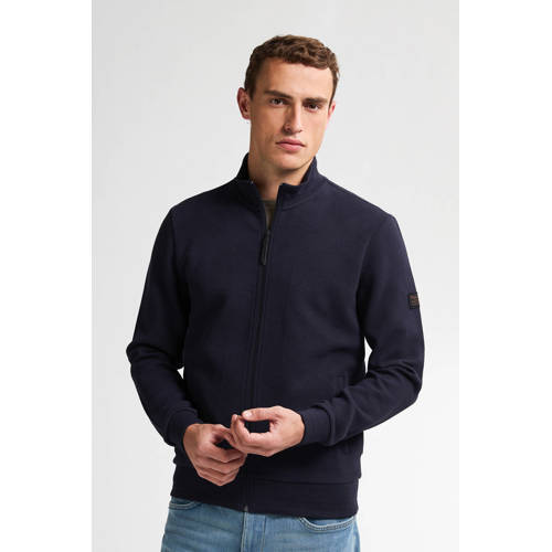 Petrol Industries sweatvest met textuur afbeelding