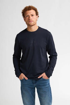 longsleeve donkerblauw