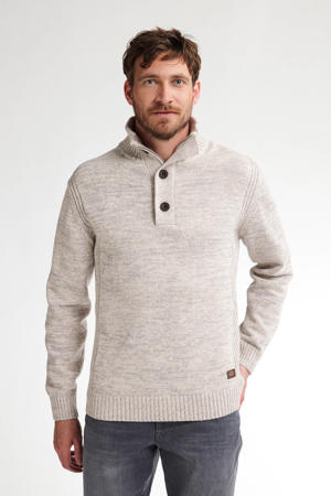 gebreide trui beige