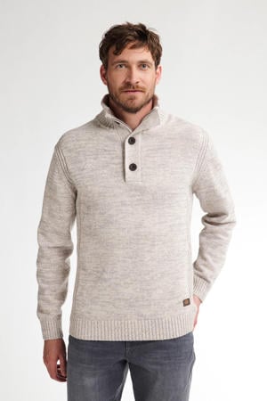 gebreide trui beige