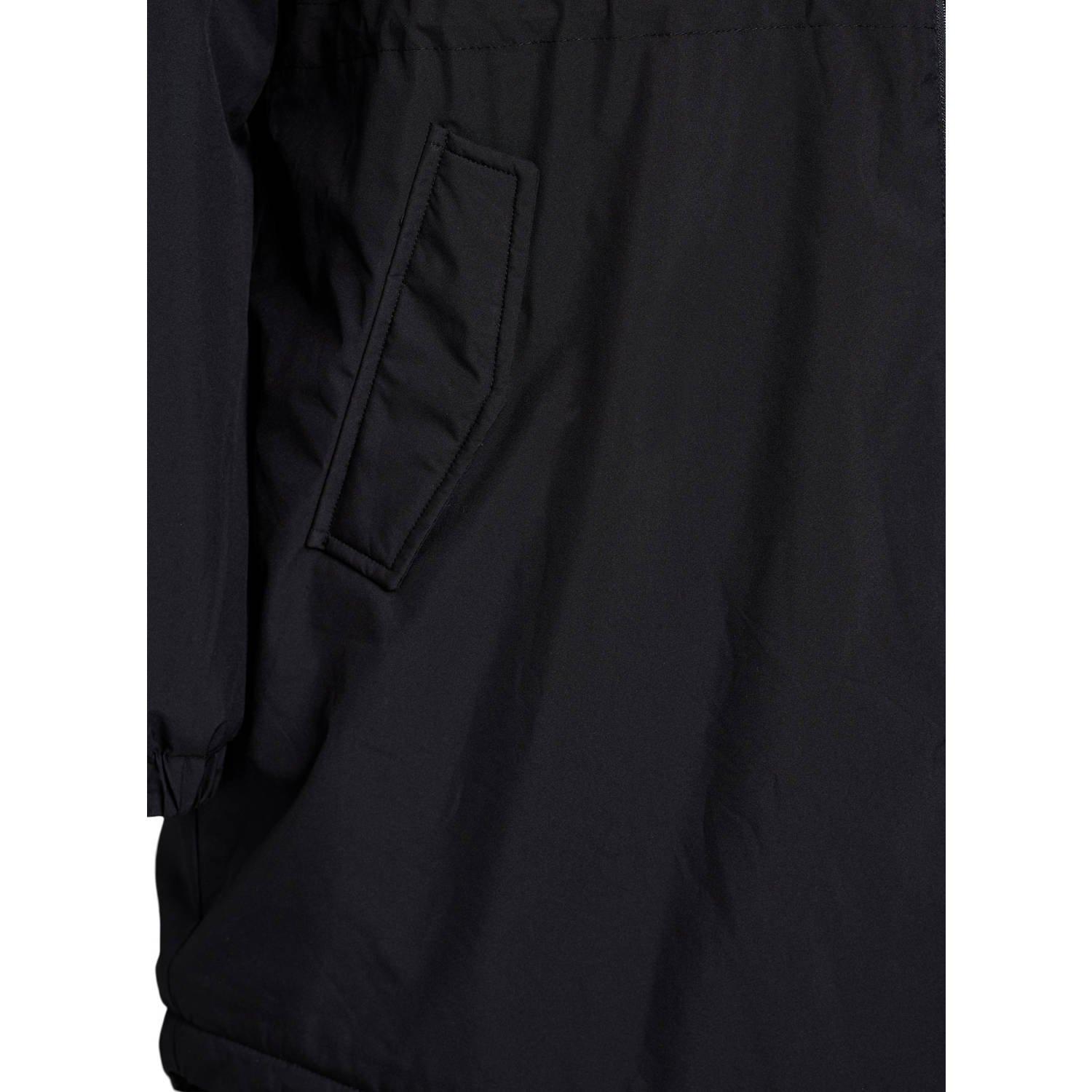 Zizzi parka zwart