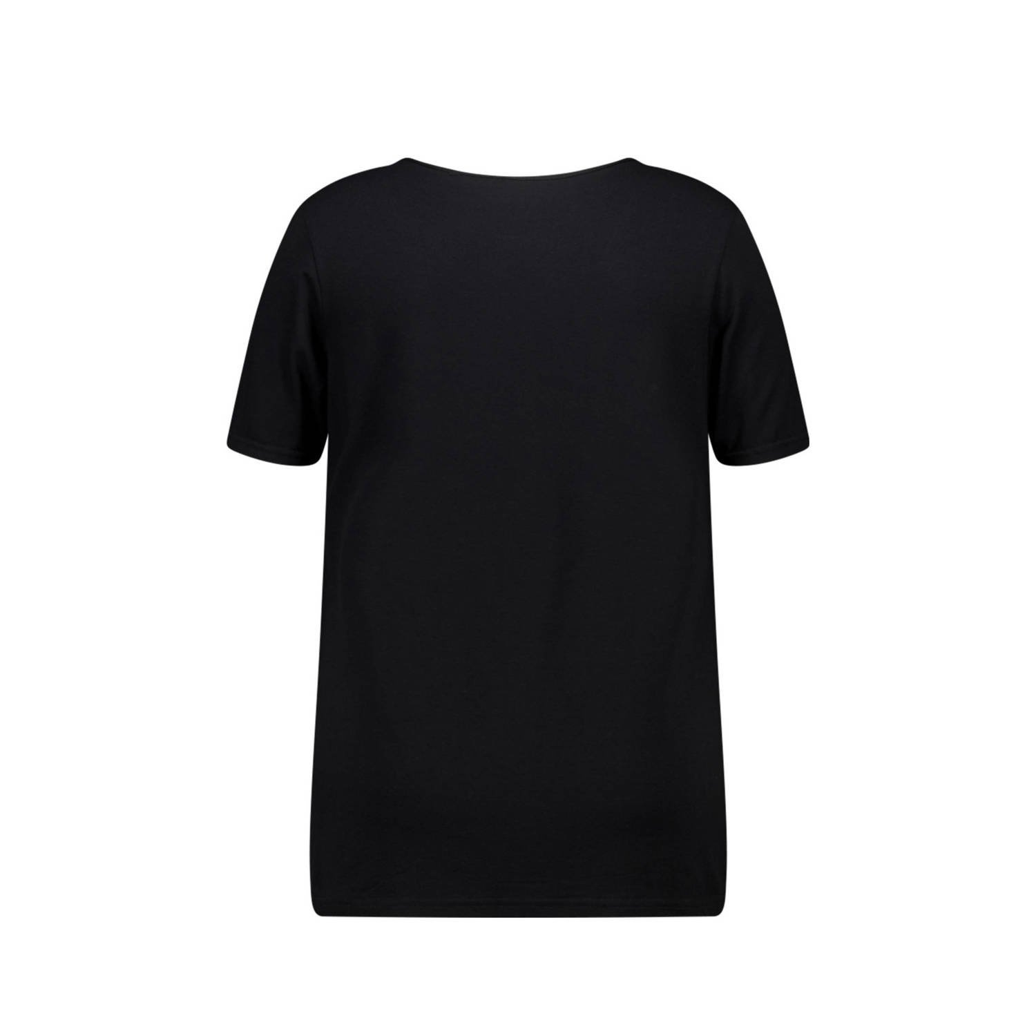 MS Mode T-shirt zwart