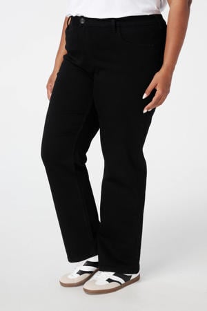 straight leg jeans zwart