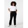 MS Mode straight leg jeans zwart