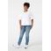 MS Mode high waist skinny jeans medium blue denim