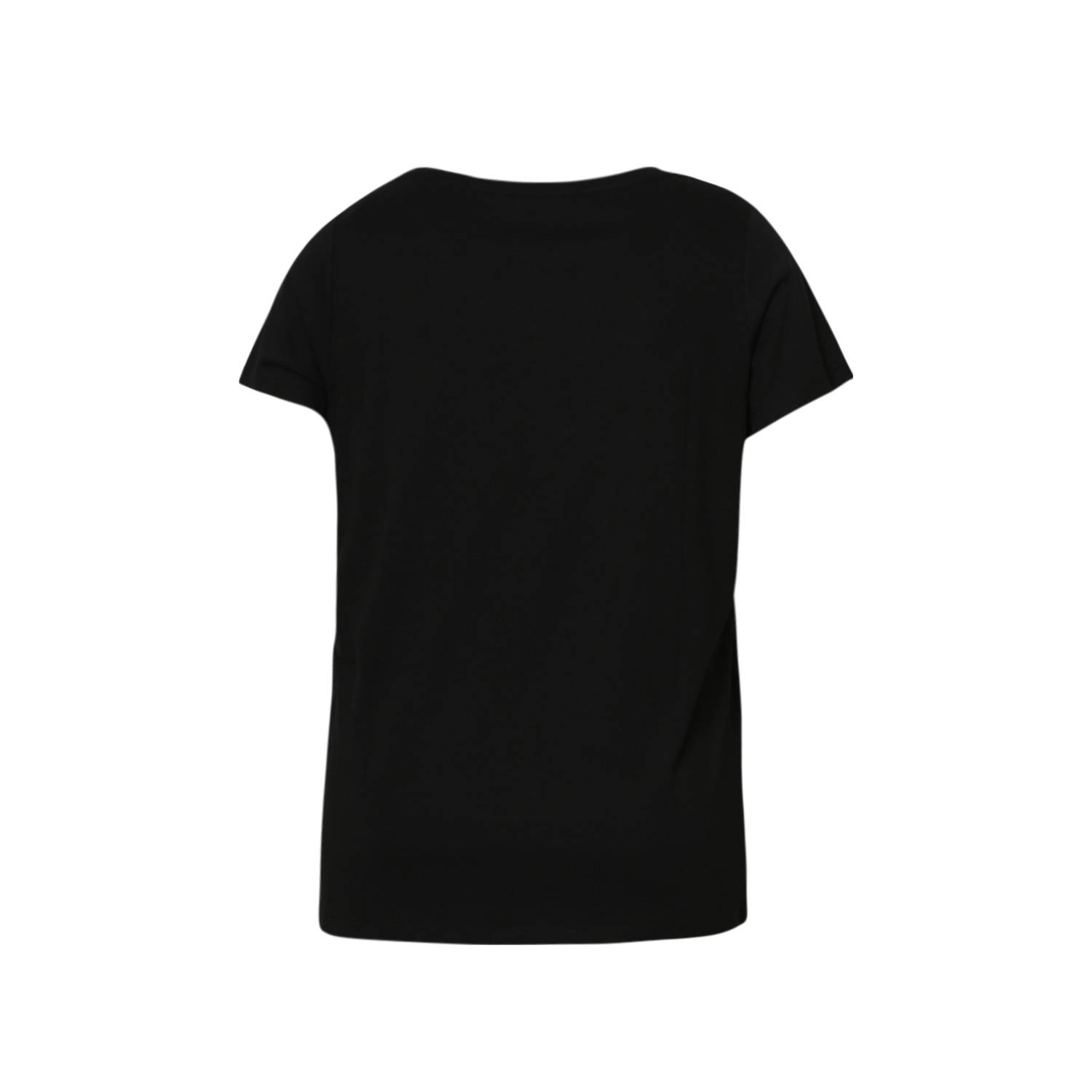 Paprika jersey T-shirt zwart