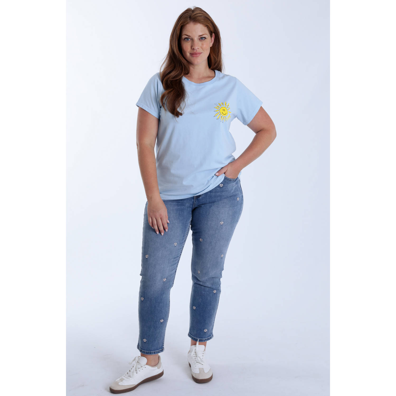 Paprika T-shirt lichtblauw