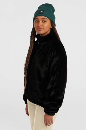 fleece vest zwart
