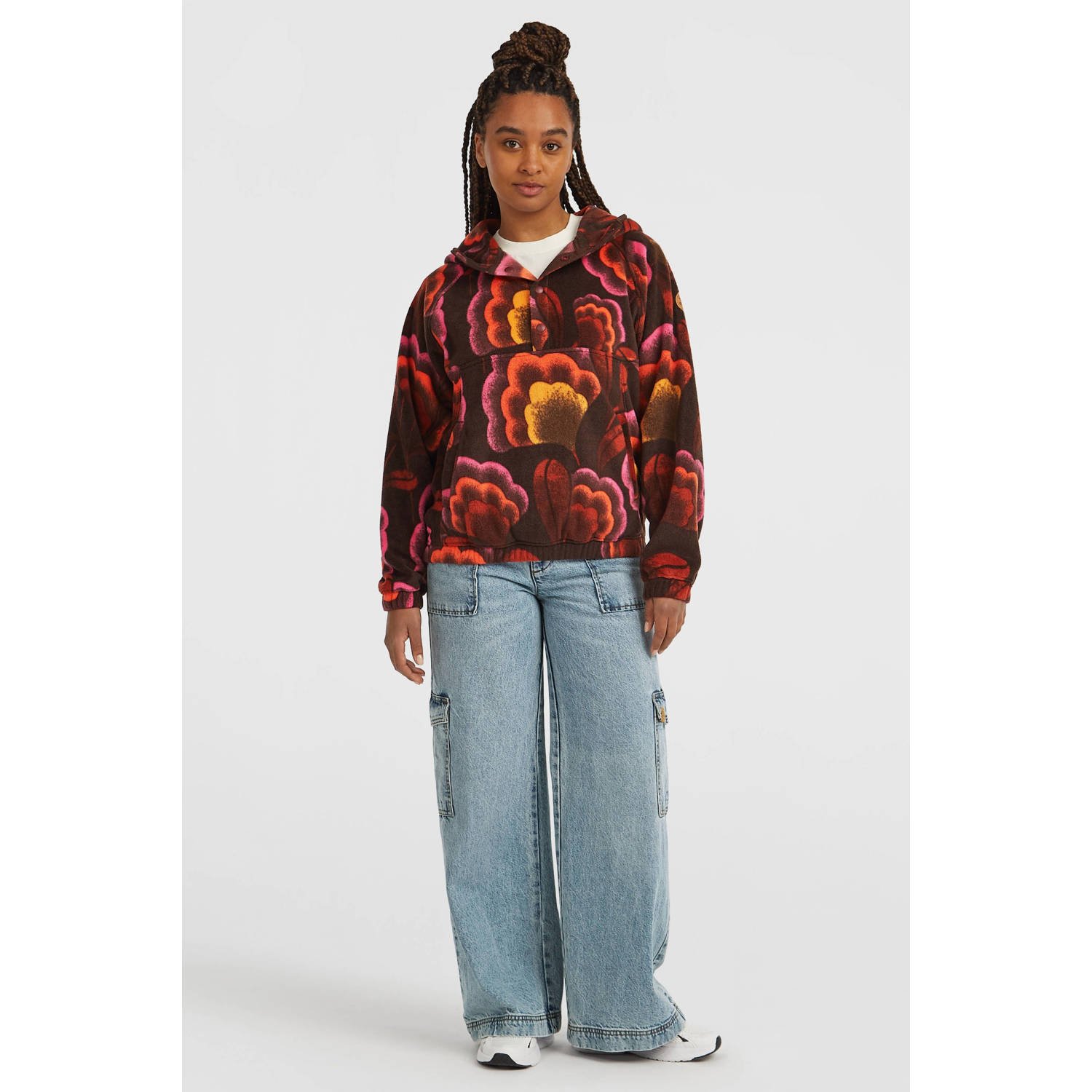 O'Neill fleece sweater bruin