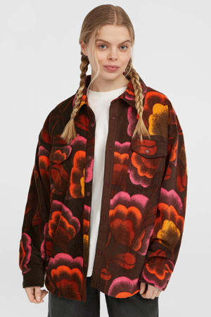 fleece blouse bruin