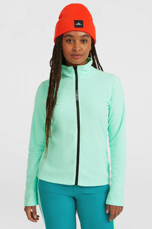 fleece vest mintgroen