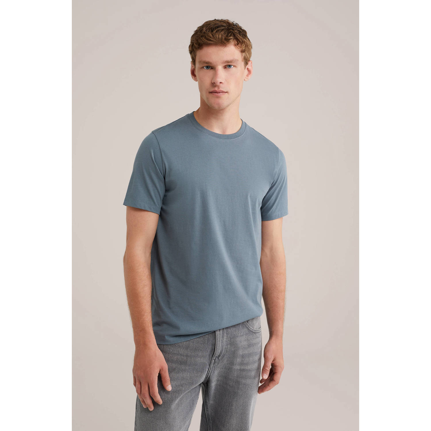 WE Fashion regular T-shirt multi (set van 3)