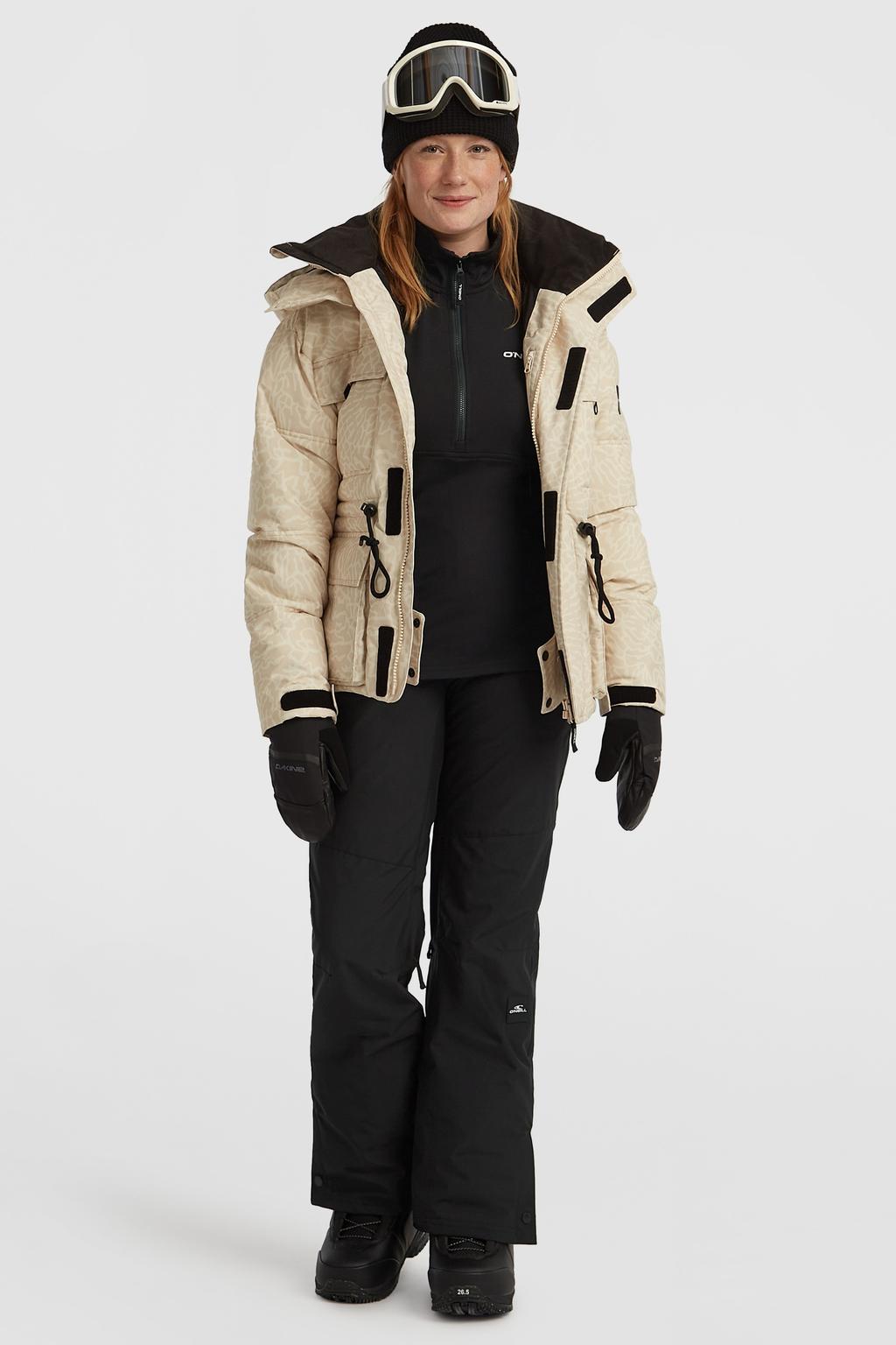 Zwarte dames O'Neill skibroek van polyester met effen