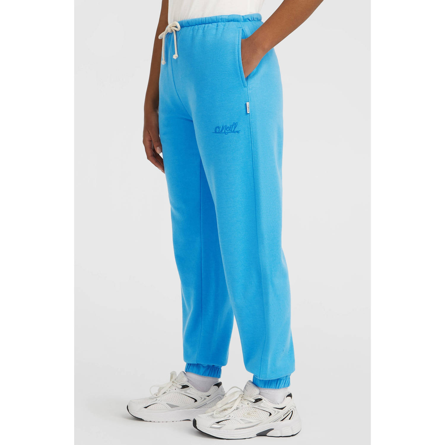 O'Neill straight regular waist broek blauw