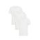 WE Fashion regular T-shirt wit - (set van 3)