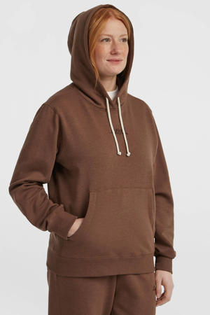 hoodie donkerbruin