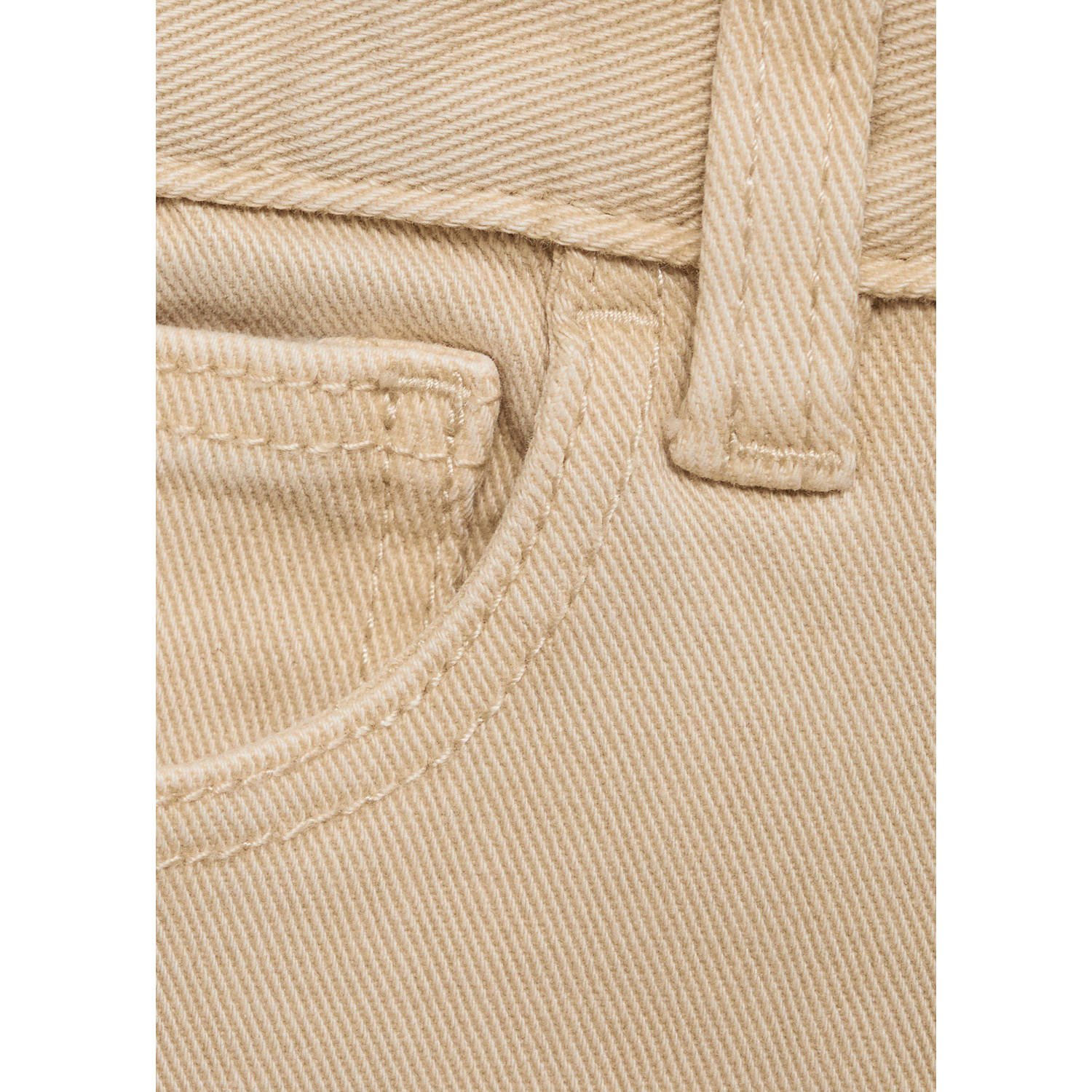 Mango Kids regular casual broek beige