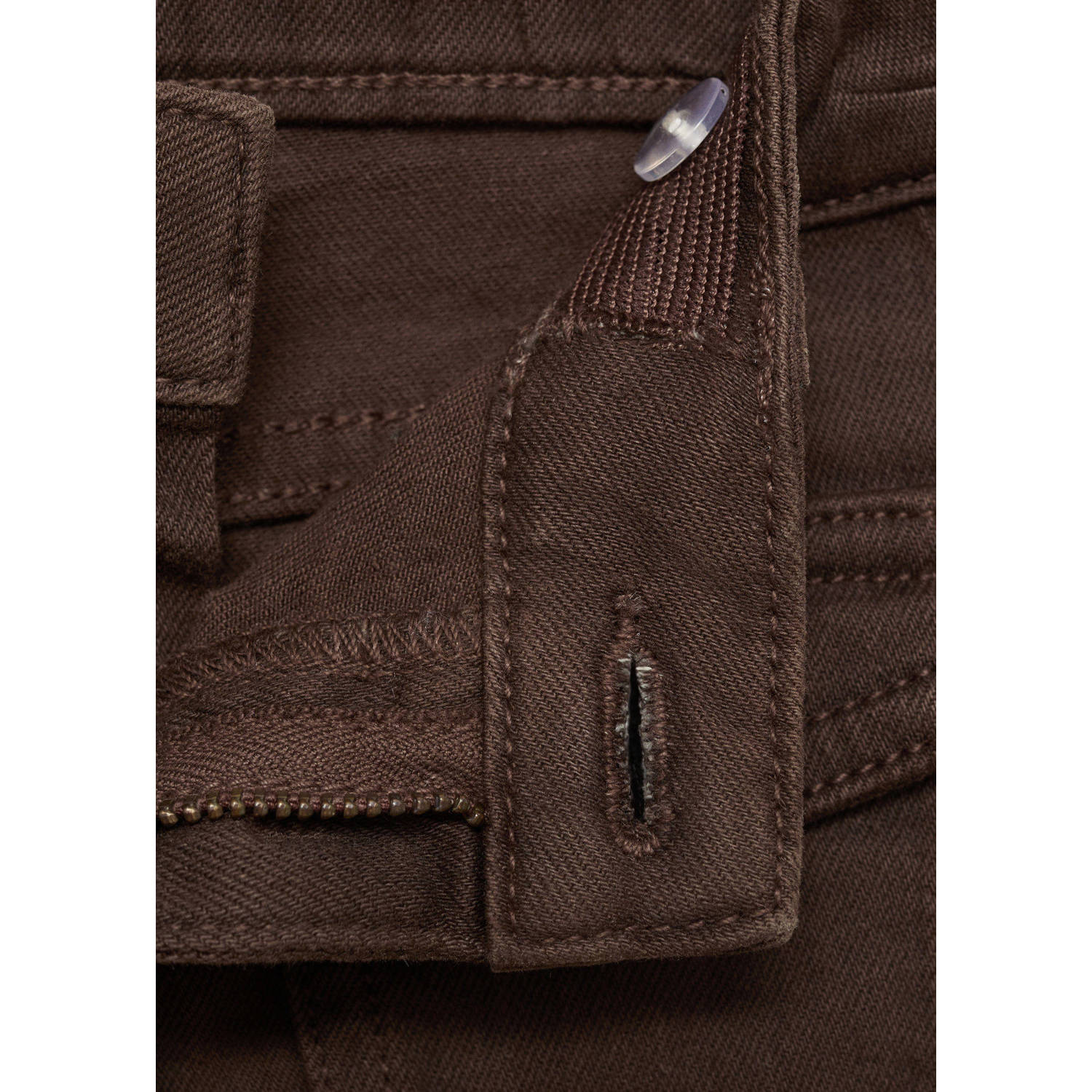 Mango Kids flared jeans donkerbruin