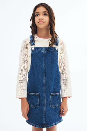 denim spijkerjurk medium blue denim