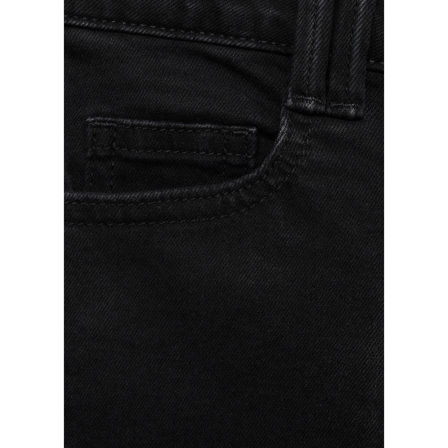 Mango Kids flared jeans black denim