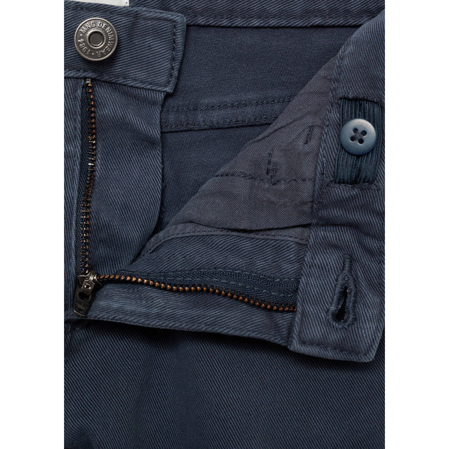 Mango Kids regular casual broek marine
